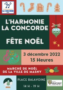 La Concorde fête Noël @ Place Balavoine