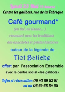 Café gourmand de Tiot Batiche