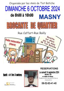 Brocante des amis de Tiot Batiche