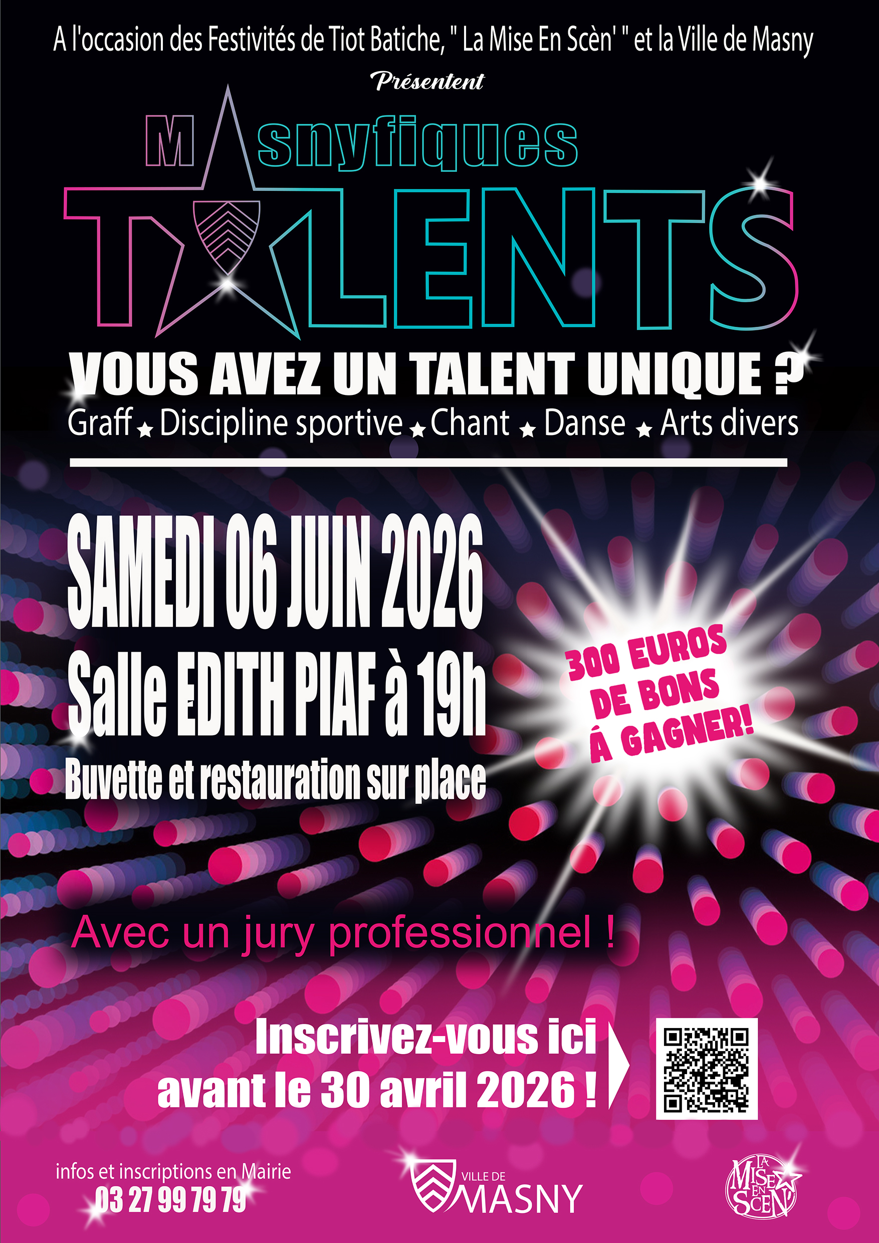 Concours de talents @ salle Edith Piaf
