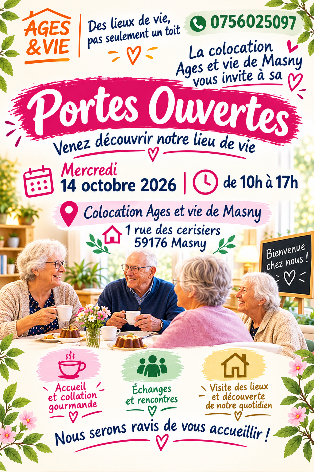 Portes Ouvertes colocation "Ages et Vie"