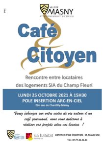CAFÉ CITOYEN @ Pole Insertion Arc en Ciel